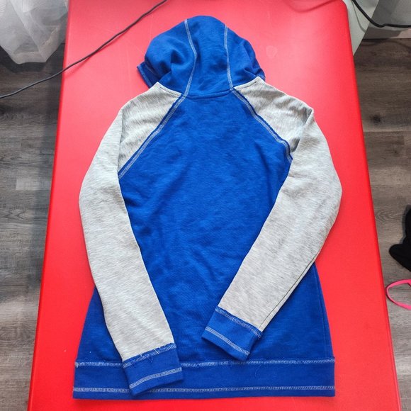 Chicago Cabs blue & grey long sleeve hoodie with kangaroo pocket men's size M - Picture 2 of 5